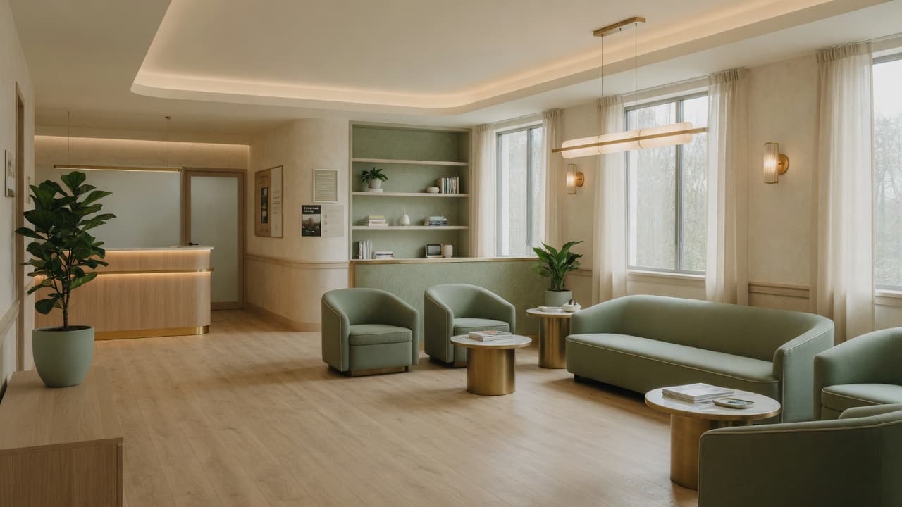 PLACEHOLDER: warm Barrington Primary Care office interior for real clinic photography